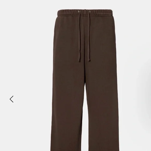 ELWOOD CORE STRAIGHT LEG SWEATPANT IN VINTAGE CHOCOLATE - Picture 1 of 4